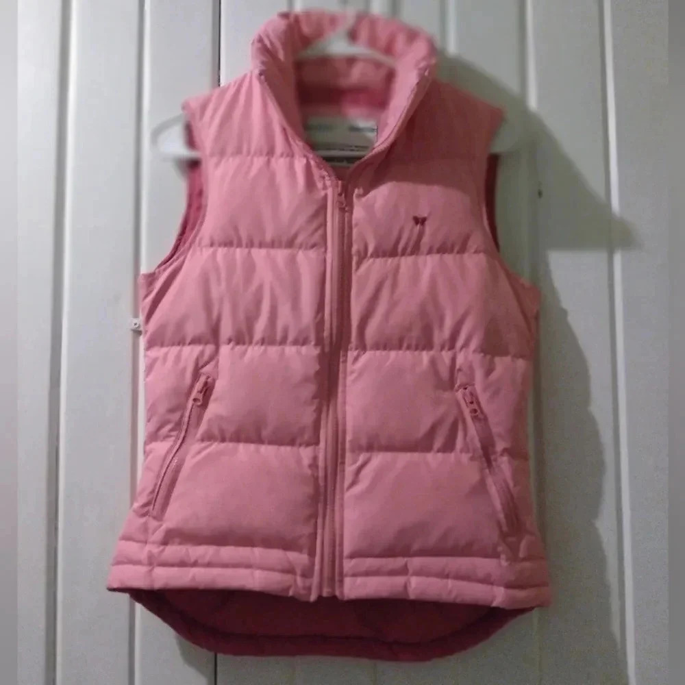 Aeropostale pink vest-small EUC